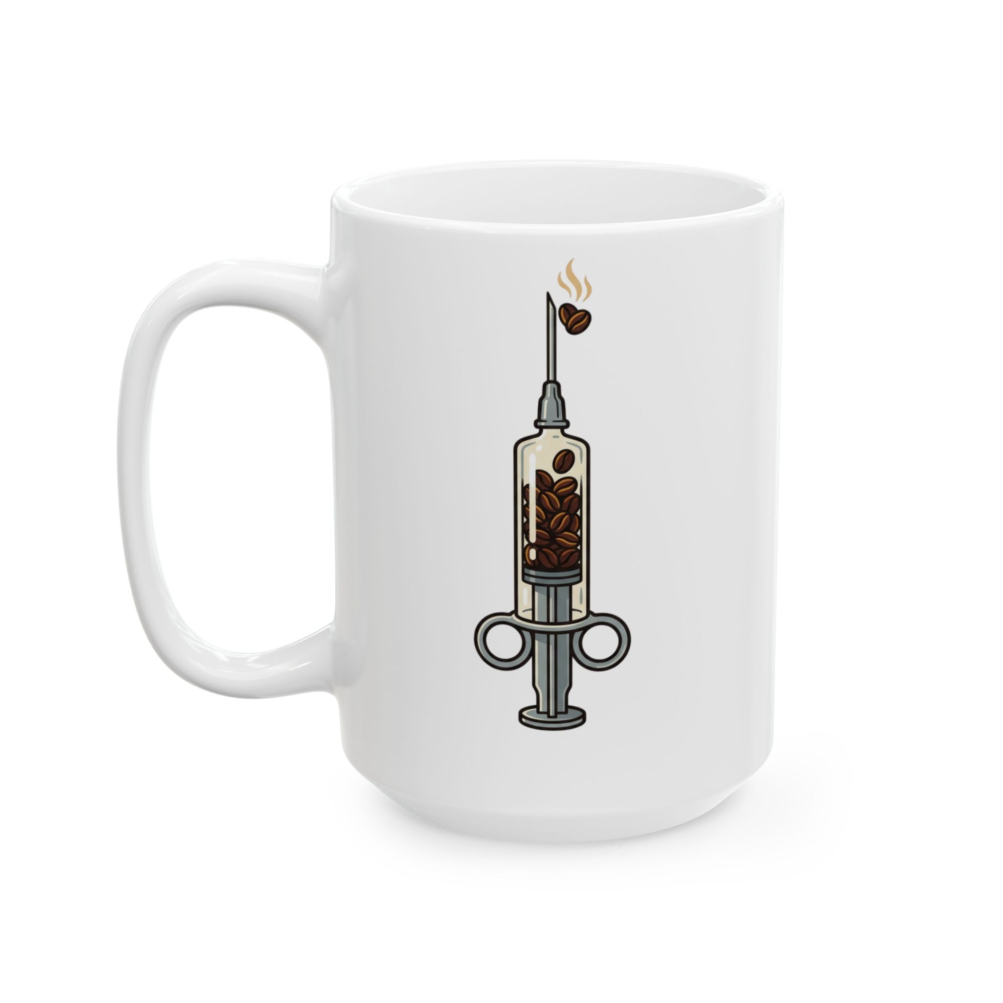 Ceramic Mug — "I Can't Go Without My Drugs Cuz I Am Not Alright" Coffee Addict